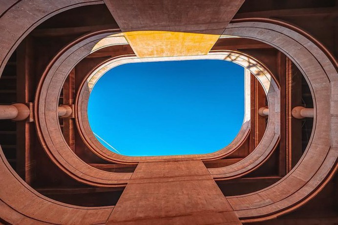 Creative Brutalist Architecture Photography by Rex Zou