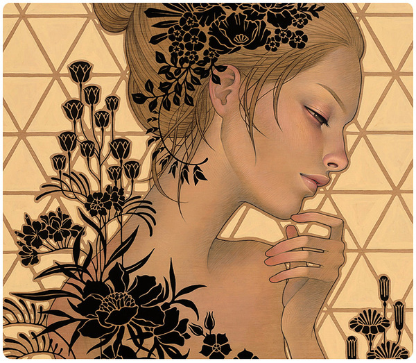 . audrey kawasaki . #kawasaki #girl #wood #paint #art #audrey