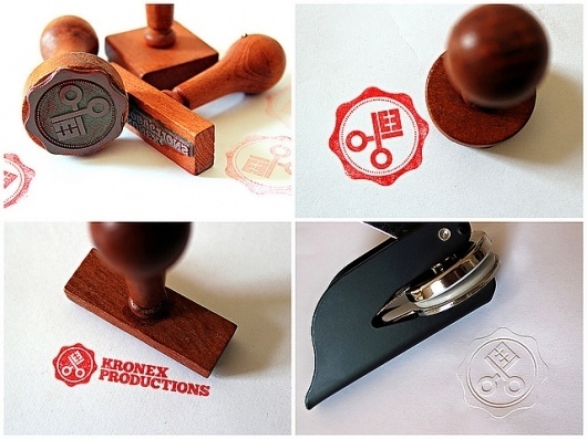 Flickr: Kronex Productions' Photostream #stamp #branding #wooden #design #embosser #symbol #logo #kronex
