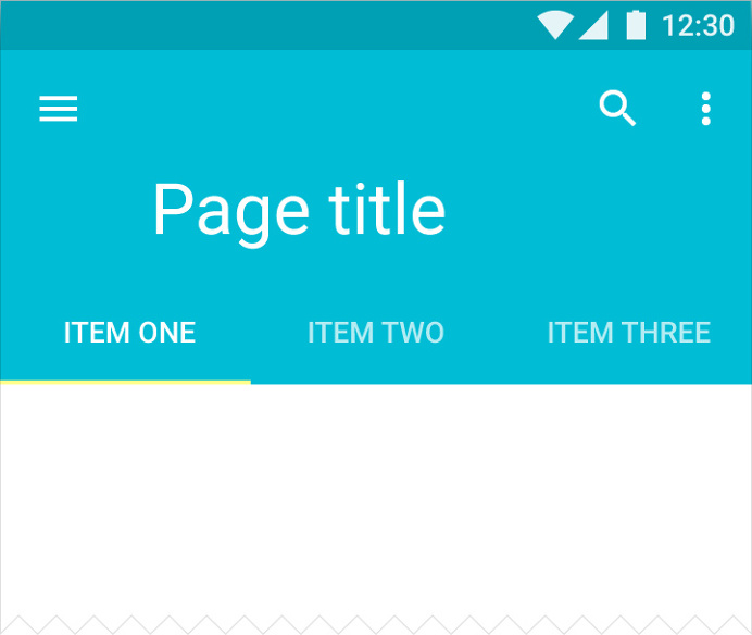 Tabs - Components - Material design guidelines