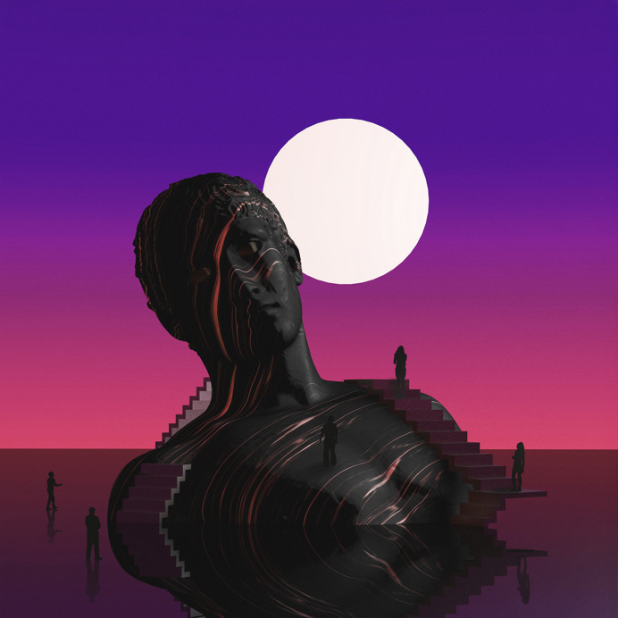 Artwork by Quentin Deronzier #artwork #gradient