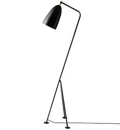 The most iconic products Greta Grossman designed in the 40's and 50's were the Gräshoppa floor lamp. By GUBI #Danish Design #Scandinavian Design