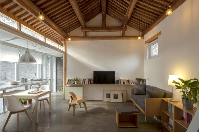 OEU-ChaO Convert 30 Square Meters House into a Family Home - InteriorZine
