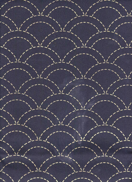http://www.shiboridragon.com/Sashiko/Fabric/Clamshell-Navy.jpg #fabric pattern #clamshell