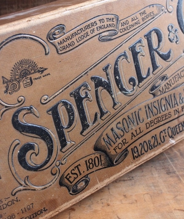 Spencer_box_1 #vintage #typography