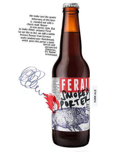 Feral Smoked Porter Bottle #campaign #beer