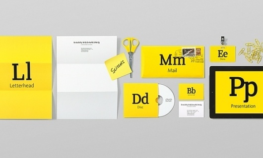 Easy speaking on the Behance Network #branding #school #yellow #black #letter #identity #language