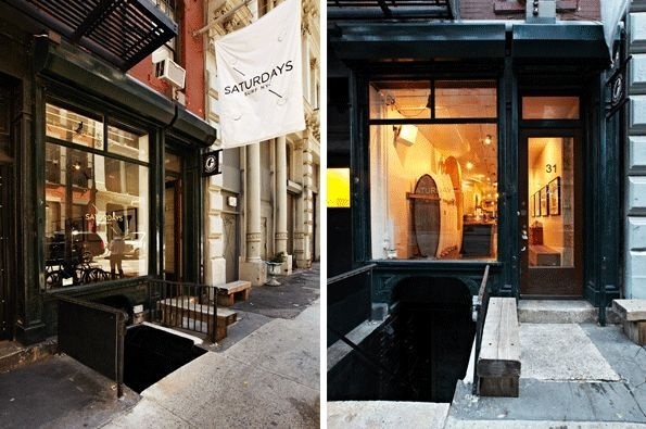 Saturdays Surf Soho hipshop in New York. #surf #windowdisplay #design #store #concept #hipshops #shopfront
