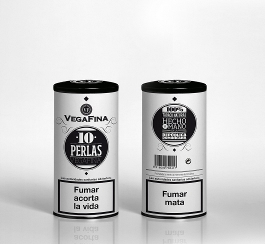 VegaFina 10 Perlas : Miguel Naranjo #packaging #design #naranjo #tobacco #miguel #vegafina #typography