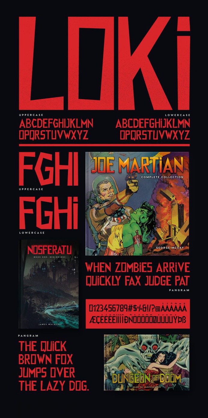 Loki Typeface