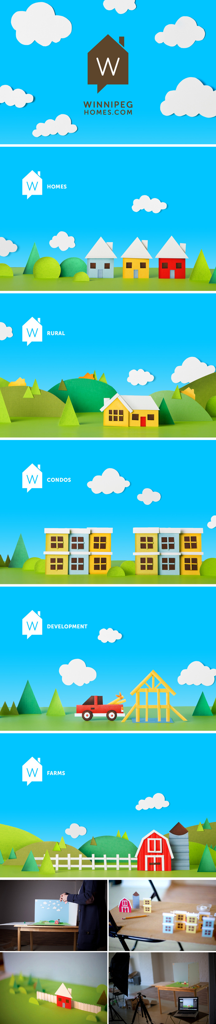 Winnipeg Homes Brand Identity - One Plus One Design #Brand #Identity #Illustration #BrandIdentity #Branding