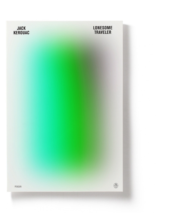book cover gradient minimal