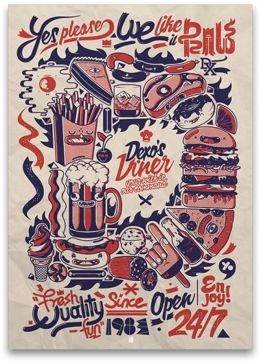 Dudes Factory x DXTR / #fastfood