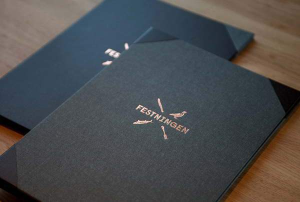 Festningen Visual Identity | Abduzeedo Design Inspiration #icon #book #logo #image #illustration #brand #symbol #type