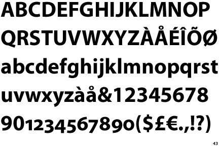 Myriad Pro Bold #21