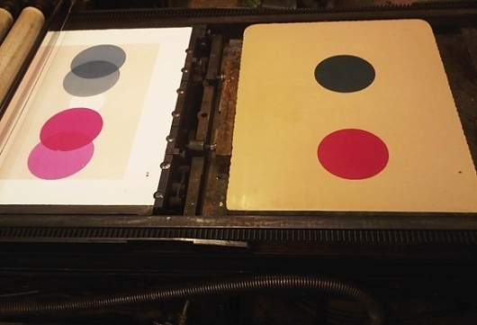 Creative Review - Stone age printing for Æsir #printing #colour