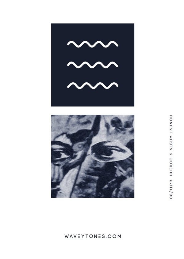 RA Tickets: Wavey Tones: Huerco S, Marquis Hawkes, Tony and the Waves at Bussey Building, London #flyer