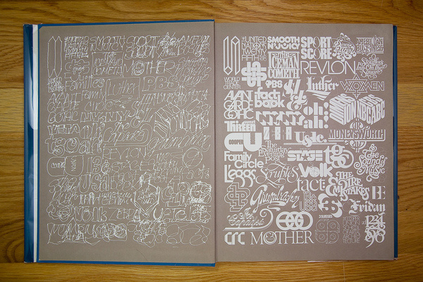 Herb Lubalin Inside Cover | Flickr Photo Sharing! #lubalin #typography