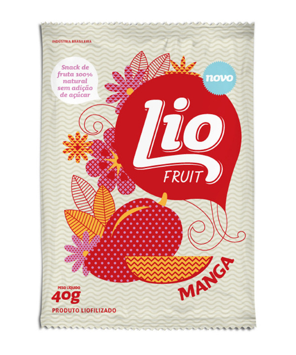 LioÂ Fruit The Dieline #packaging #type