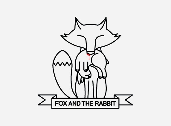 mkn design - Michael Nÿkamp #fox #icon #illustration #ribbon #rabbit #story
