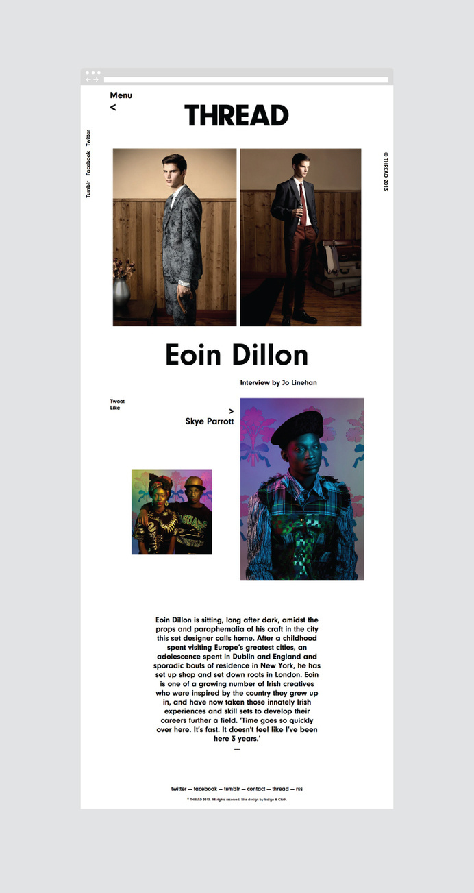 threadweb #mockup #digital #web