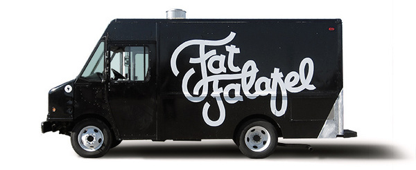 Fat Falafel - SM #truck #militia #nola #food #orleans #paint #la #logo #new
