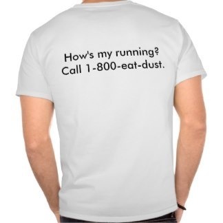 How's my running? #running #shirt