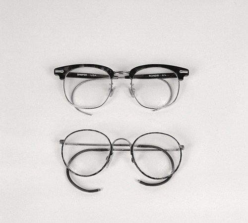 NoFavorite #glasses #white #black #frames #and