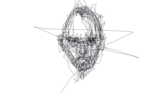drawing with eyes #lines #mind #eyes #art #unconscious #drawing #science