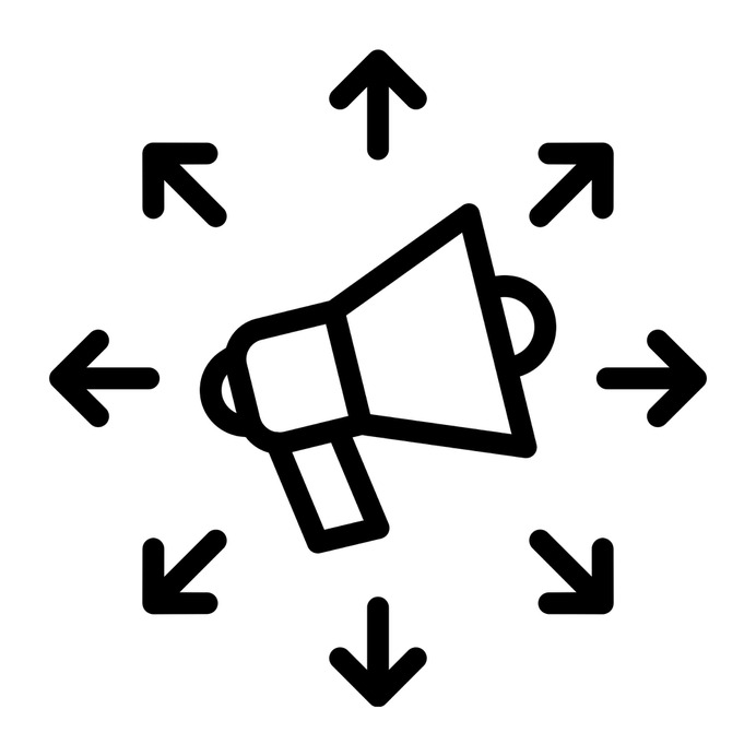 See more icon inspiration related to spread, viral, expand, share, ui, viral marketing, directions, megaphone, communications, marketing and arrows on Flaticon.