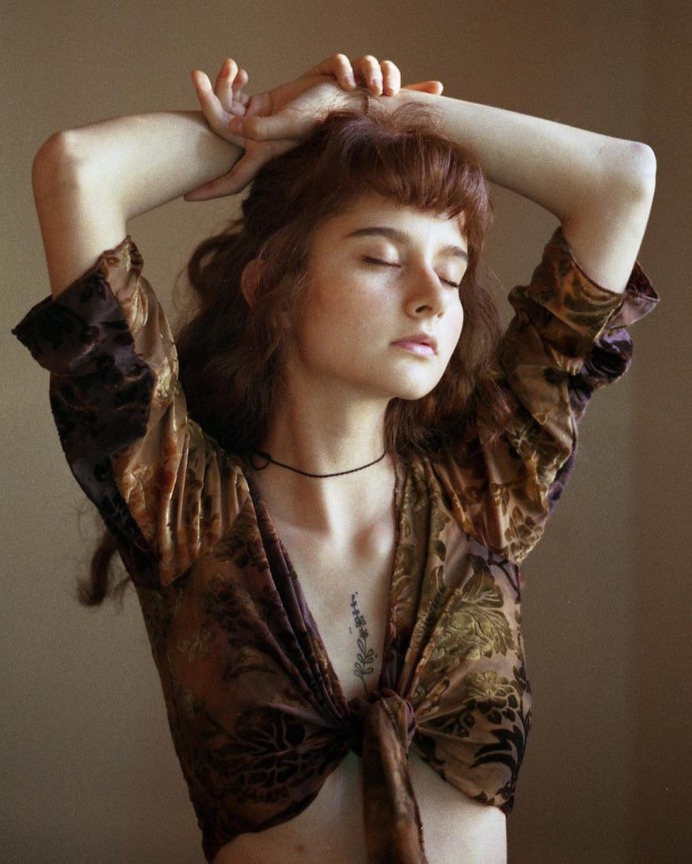 Beauty and Lifestyle Film Portrait Photography by María Belén