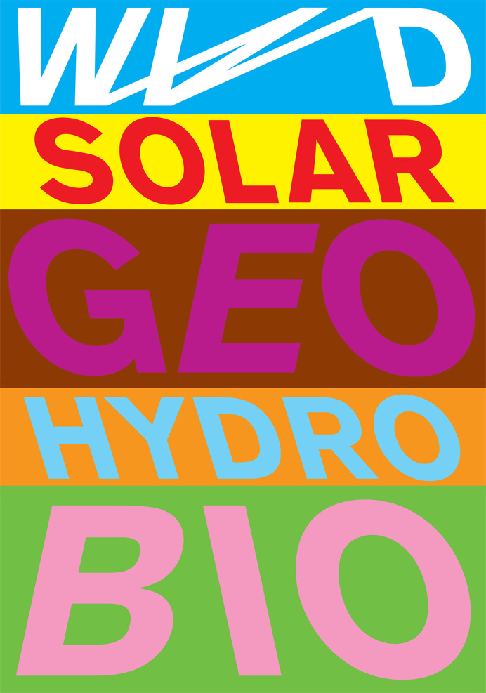 revisited in color, Erik Brandt #typography #color