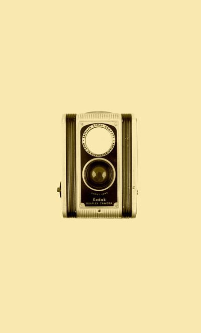 Kodak Duaflex Camera Art Print #old #camera #kodak #retro #vintage
