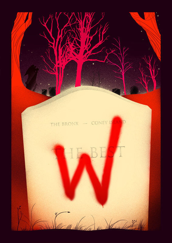 THE WARRIORS (HAND FINISHED WITH SPRAY PAINT) THE BEST product images of #movie #thw #warriors #malatesta #rocco #poster