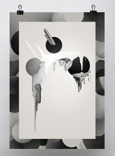 ENTRE-PÃ"LOS on the Behance Network #white #design #graphic #black #illustration