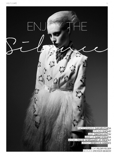 Enjoy the Silence | Volt Café | by Volt Magazine #beauty #white #design #graphic #volt #black #photography #art #and #fashion #layout #magazine #typography