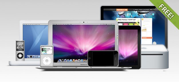 The ultimate apple psd collection Free Psd. See more inspiration related to Iphone, Apple, Ipad, Psd, Classic, Mac, Air, Imac, Macbook, Collection, Horizontal, Ipod, Nano, Macbook pro, Mini, Pro, Macbook air, Ultimate, Ipod nano, Mac mini and Ipod classic on Freepik.