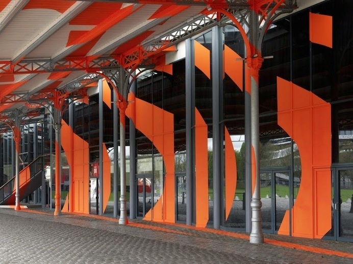 Optical Illusions: Felice Varini #optical #environment #felice #varini #illusions