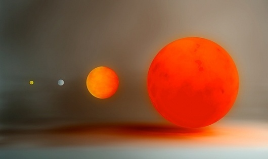 The Cosmos on the Behance Network #illustration #planet