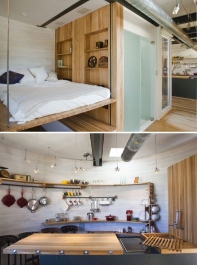 tumblr_l6zr0e2BQe1qb1s3io1_500.jpg (500×670) #interior #loft #design #home #wood