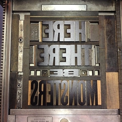 Letterpress Daily » wood type #letterpress #typography