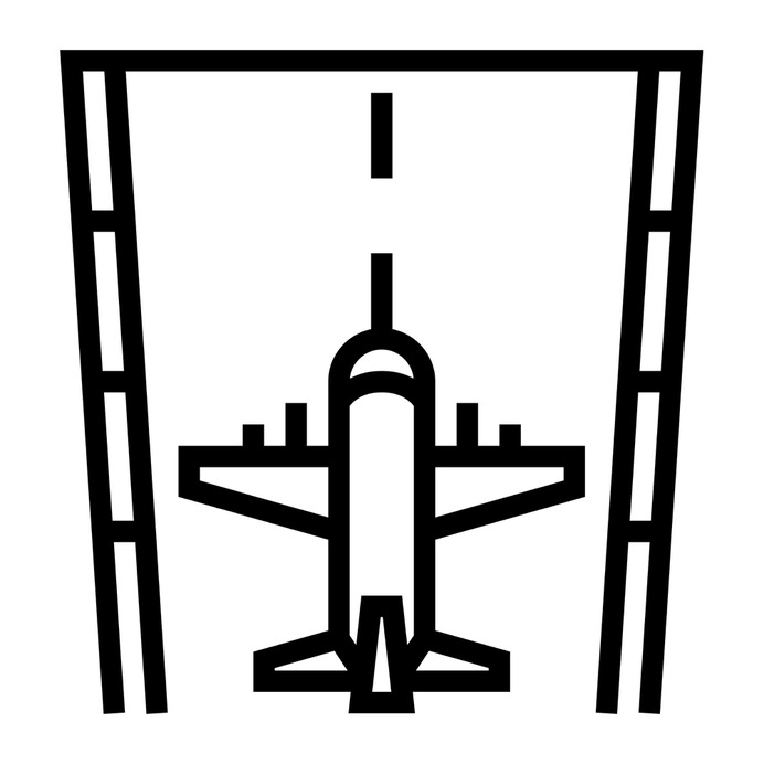 See more icon inspiration related to aircraft, airport, runway, miscellaneous, landing, take off, land, airplane and travel on Flaticon.