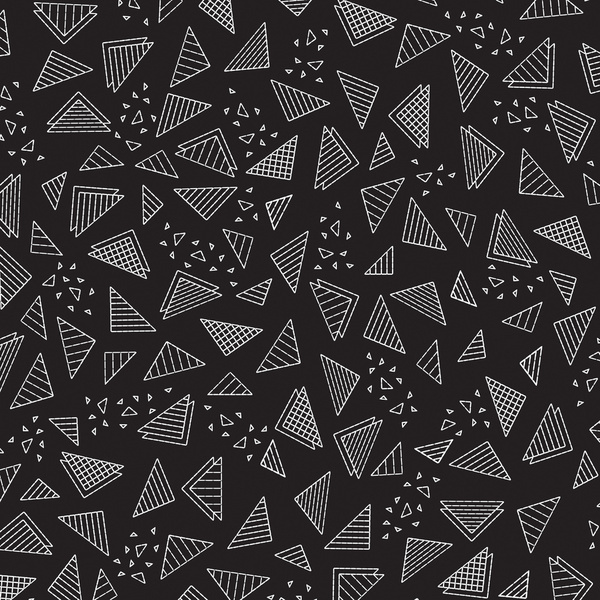 Triangle Explosion Art Print #triangle #pattern