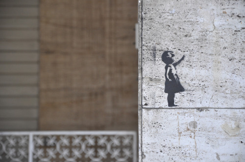 VCE banksy@palazzo del cinema #lido di venezia PHOTOGRAPHIE © [ catrin mackowski]