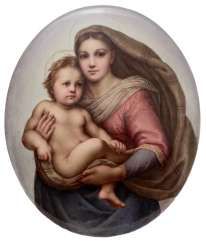 Porcelain picture plate #porcelain