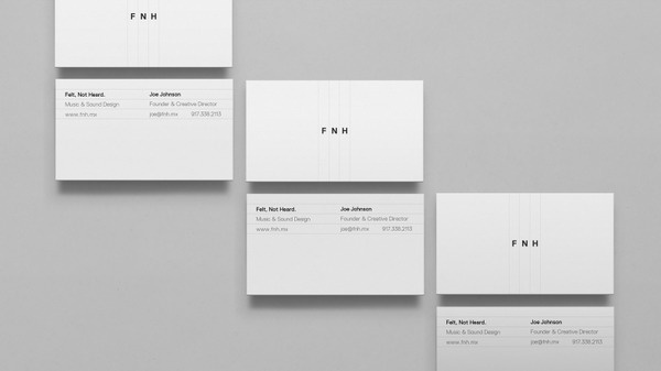 Felt, Not Heard | DIA #print #stationery