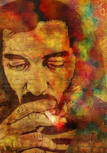 Exhibition #alves #luis #digital #illustration #poster #art