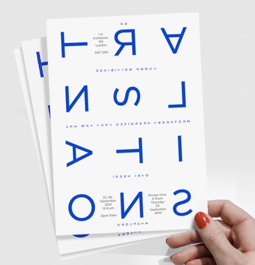 Axel Peemoeller - Translations Exhibition London #design #graphic #peemoeller #axel