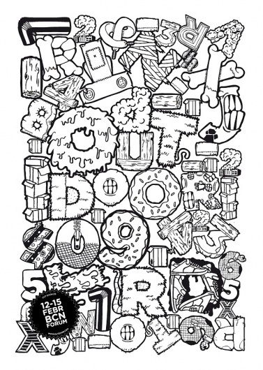 Out-Door09 on the Behance Network #urban #elantidoto #illustration #art #street #poster #typography