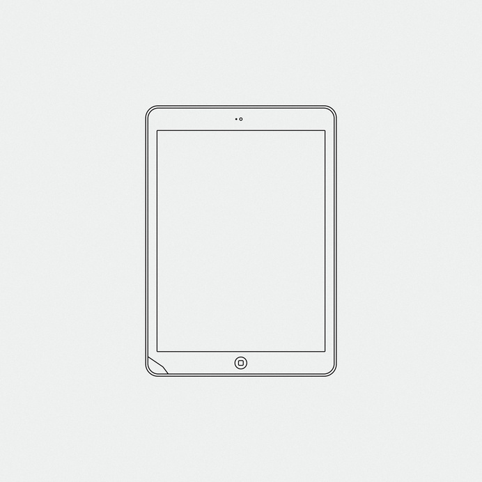 all day every day #geometry #ipad #simplicity #minimalism #illustration #wireframe #bw